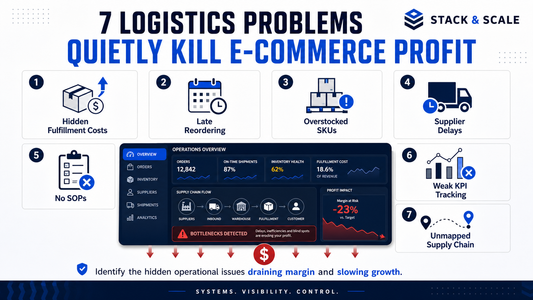 7 Logistics Problems That Quietly Kill E-Commerce Profit